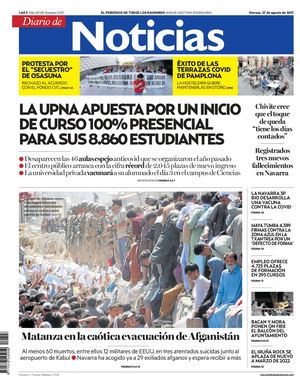 Diario de Noticias 20210827