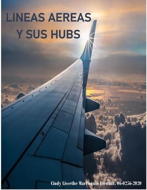 Revista LINEAS AEREAS Y SUS HUBS