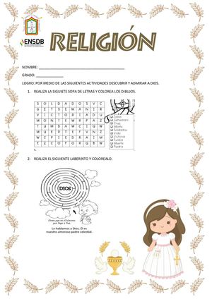 PLANTILLA RELIGION