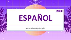 Cuaderno Español