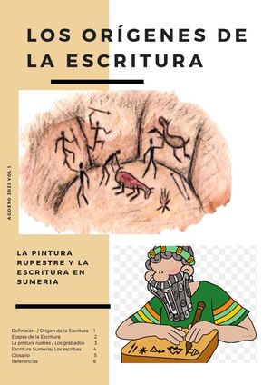 Los Orígenes De La Escritura