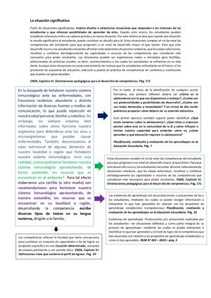 La Situacion Significativa Y Sus Elementos Propositos Y Evidencia De Aprendizaje