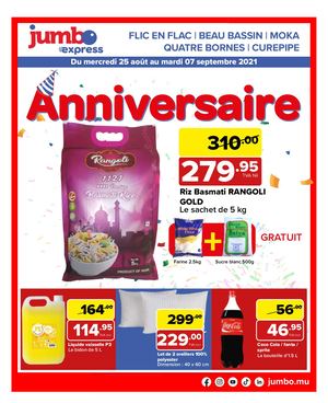 Catalogue Jumbo Express Anniversaire