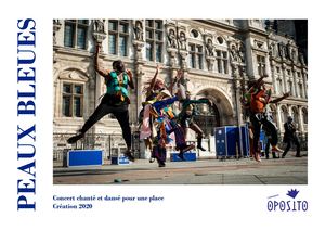 PEAUX BLEUES, Compagnie Oposito - Le livre