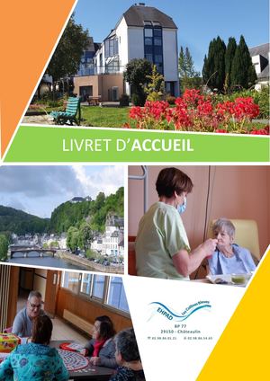 Livret d'accueil  les Collines Bleues