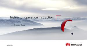 Kami Export Ict Academy Instructor Operation Instruction Create A Class