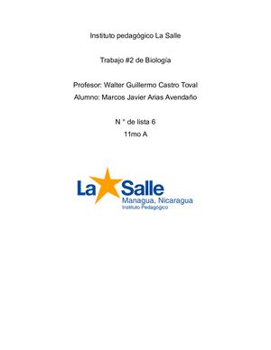 Trabajo 2 De Biología