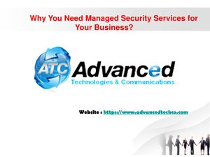 Calaméo - Managed Security Services - Advanced Tech Co