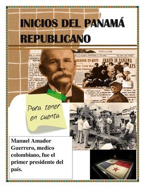 Inicios Del Panamá Republicano