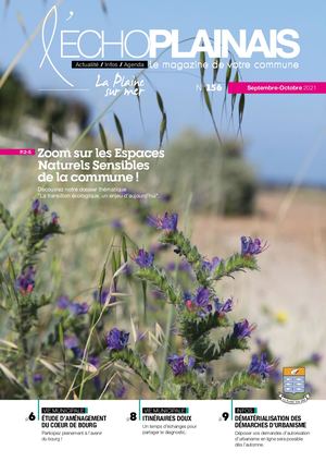 Echo Plainais N°156 Sept Oct 2021