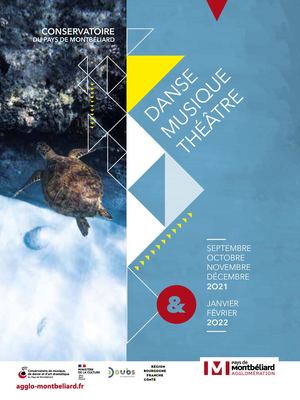 Conservatoire du Pays De Montbéliard - Programme Automne 2021 22