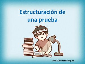 Estructuración De Una Prueba