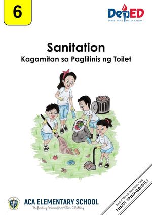 Module 4 Kagamitan Sa Paglilinis Ng Toilet Gr6