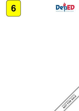 Pagsasagawa Ng Tamang Paghihiwalay Ng Mga Basura Gr. 6