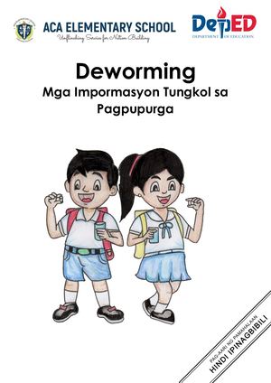1 Deworming