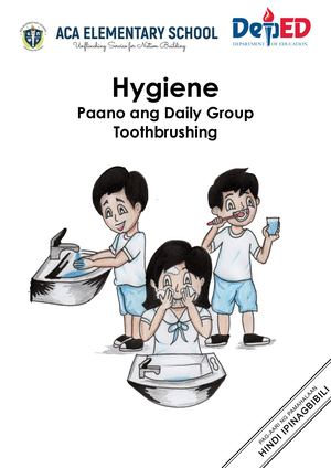 Module 3 Paano Ang Daily Group Toothbrushing