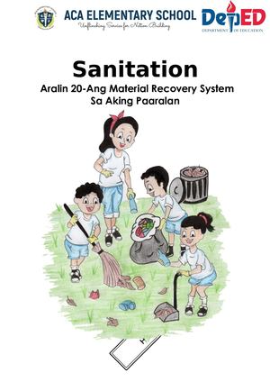 Ang Material Recovery System Sa Aking Paaralan