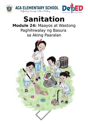 Maayos Ang Waste Segregation Sa Aking Paaralan Jocita Garcia