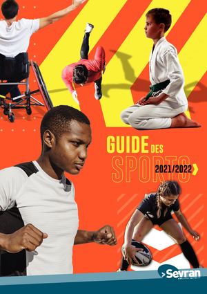 Guide des sports de Sevran 2021-2022