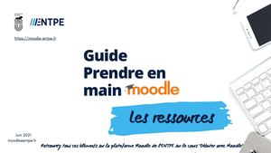 Les Ressources Sur Moodle