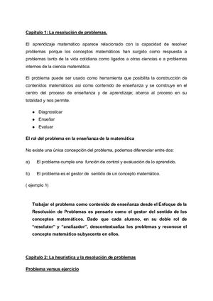 ¿A Resolver Problemas Se Enseña