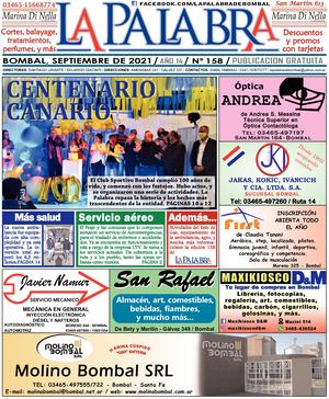 La Palabra N° 158 (Septiembre de 2021)