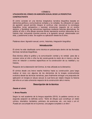Clase 9 El Cómics