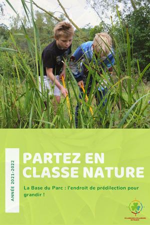 Partez en Classe Nature à La Base Du Parc