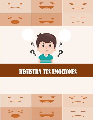 REGISTRA TUS EMOCIONES