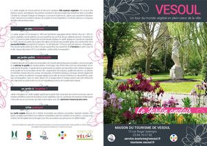 Plaquette Jardin Anglais