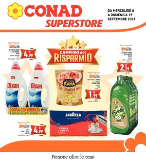 Volantino Conad Superstore Lazio Nord Ovest 8 Settembre 19 Settembre