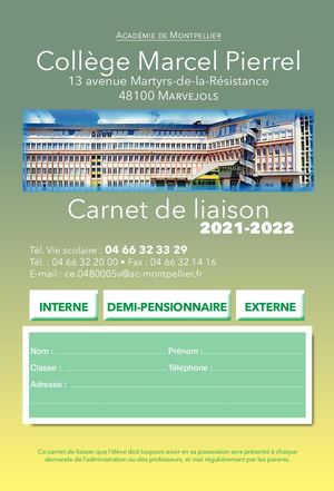Carnet de liaison
