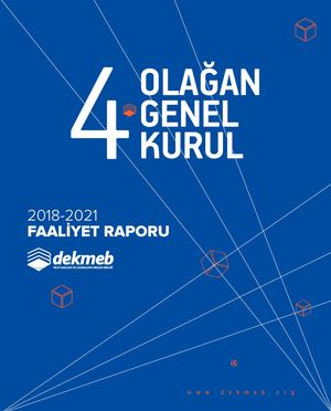 4 Olagan Genel Kurul Faali̇yet Raporu