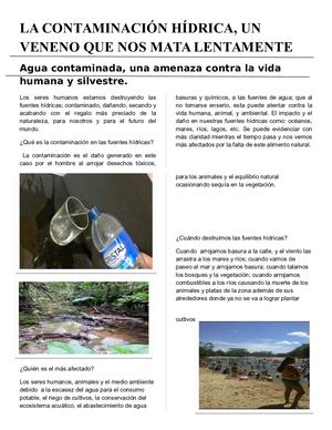 Trabajo De Reportaje