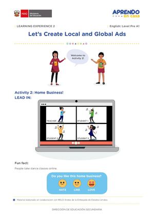 3 activity 2homebusinessprea