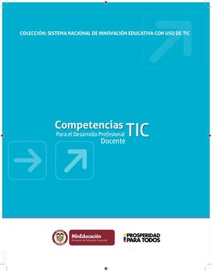 Men Competencias Tic Desarrollo Profesional Docente 2013