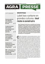 Agra Presse Hebdo #3805