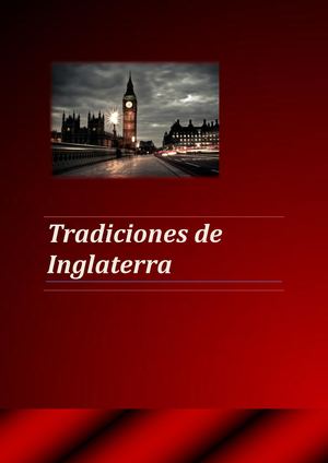 Tradiciones De Inglaterra