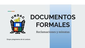 Reclamaciones Y Minutas - Sesión N°15