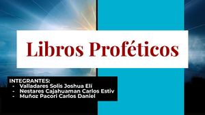 Libros Profeticos - Sesión N° 12