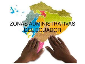 Zonas Administrativas Del Ecuador