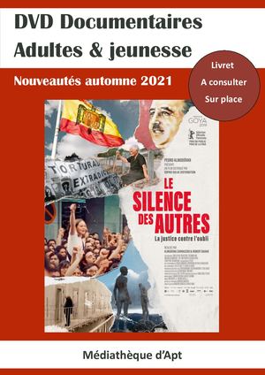 Livret Dvd Docs Automne 2021