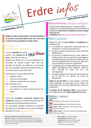 Erdre Infos n°4 - septembre 2021