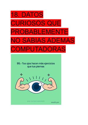 Datos Curiosos Sobre tecnologia y mas