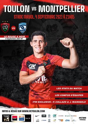 Programme De Match J1 Toulon-Montpellier