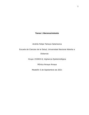 Tarea 1 Vigilancia Epidemiologica