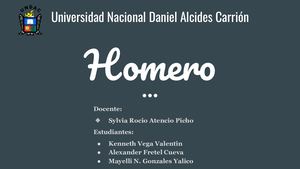 GRUPO HOMERO CLASE 2