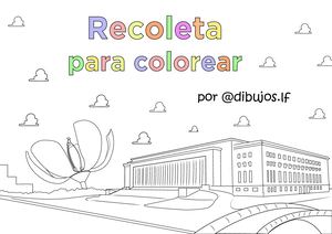 Recoleta Para Colorear | BA Comuna 2