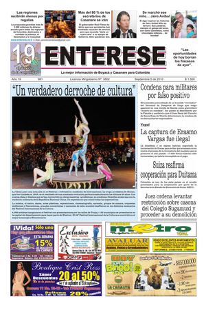 ENTERESE EDICION 981