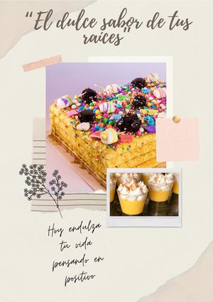 Beige Papel Femenino ÁLbum De Recortes Collage Familia Día De La Madre Enmarcado Impresión